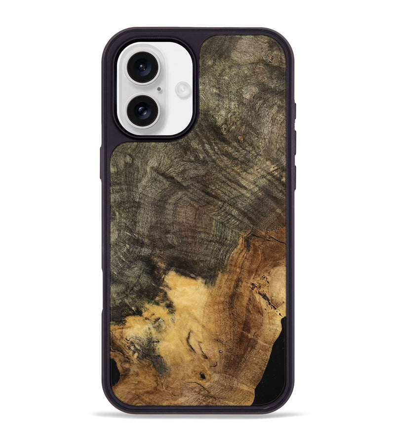 iPhone 16 Plus Wood Phone Case - Merritt (Wood Burl, 741687)