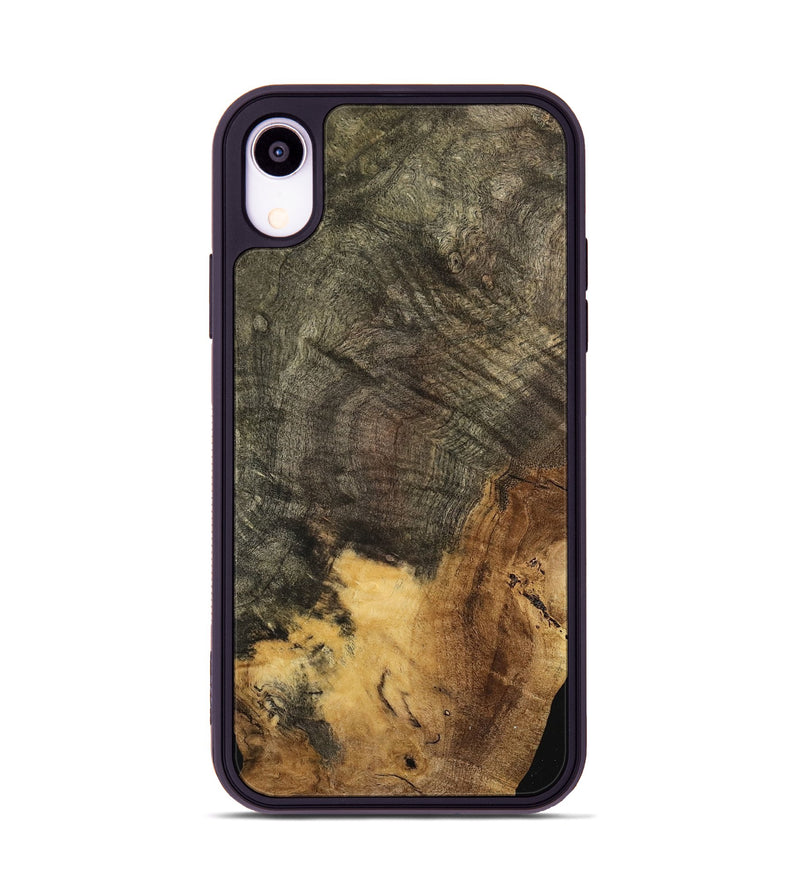 iPhone Xr Wood Phone Case - Merritt (Wood Burl, 741687)