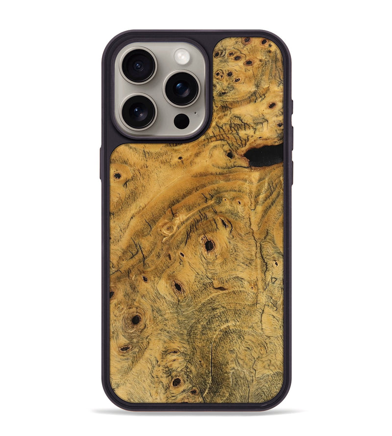 iPhone 15 Pro Max Wood Phone Case - Ashraf (Wood Burl, 741688)