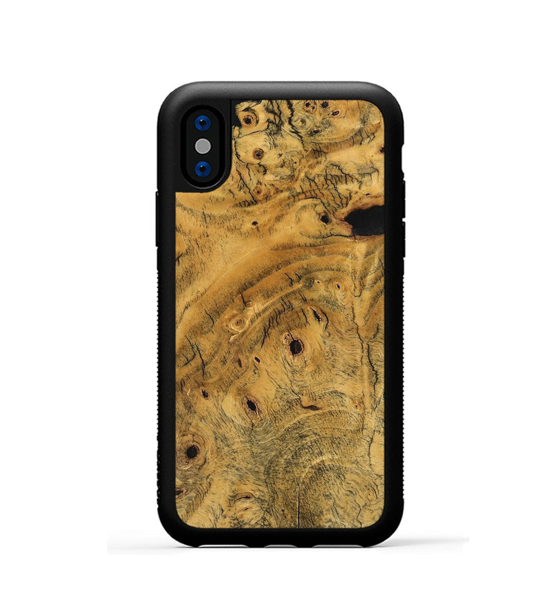 iPhone Xs Wood Phone Case - Ashraf (Wood Burl, 741688)