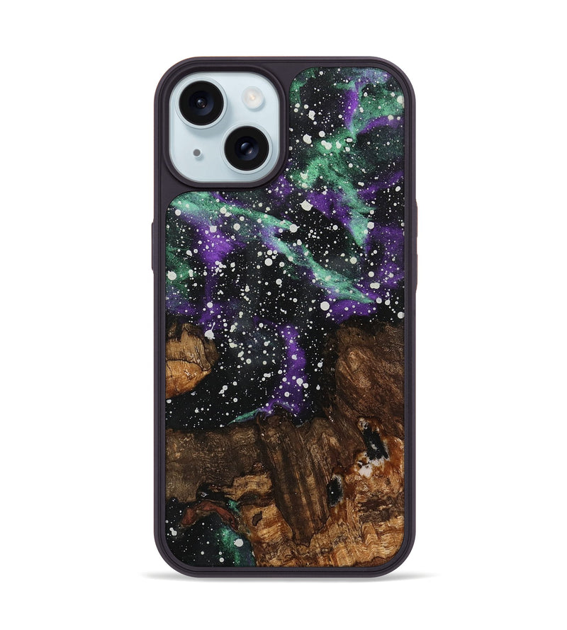 iPhone 15 Wood Phone Case - Melva (Cosmos, 741691)