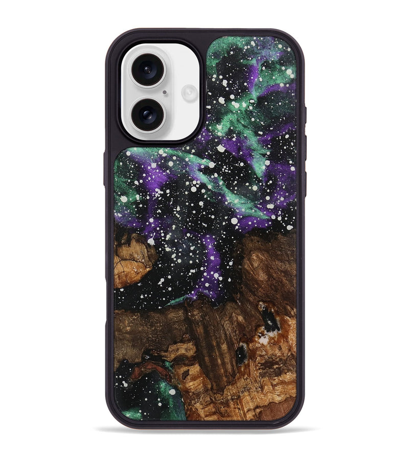 iPhone 16 Plus Wood Phone Case - Melva (Cosmos, 741691)