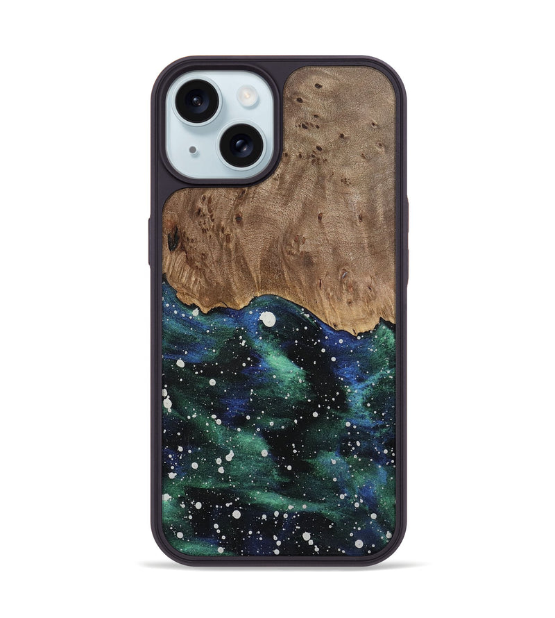 iPhone 15 Wood Phone Case - Hudson (Cosmos, 741695)