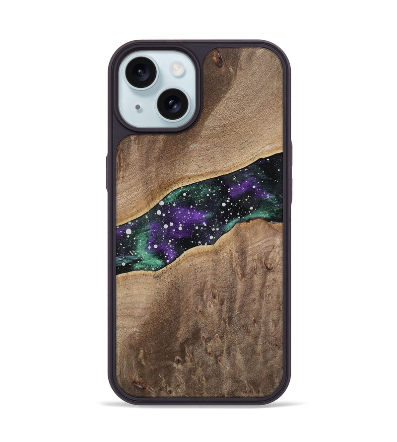 iPhone 15 Wood Phone Case - Lempi (Cosmos, 741696)