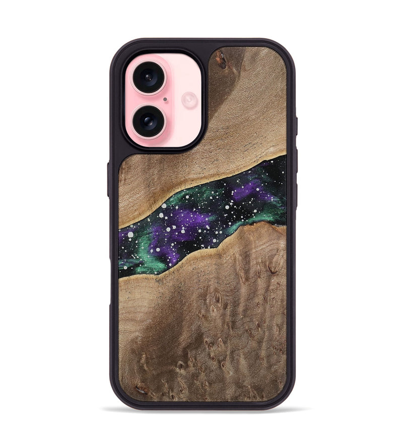 iPhone 16 Wood Phone Case - Lempi (Cosmos, 741696)