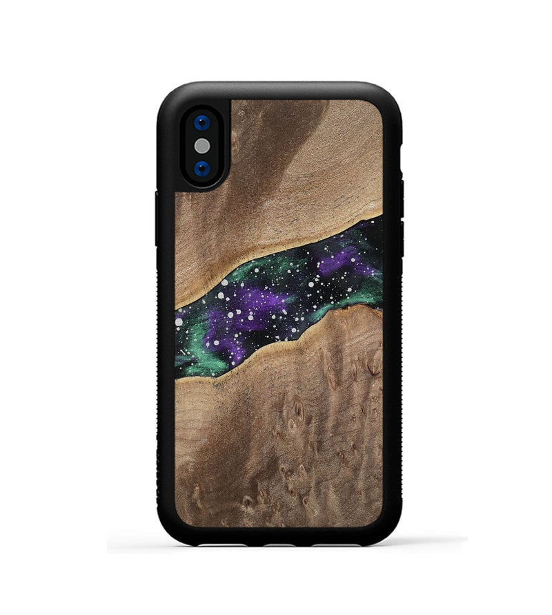 iPhone Xs Wood Phone Case - Lempi (Cosmos, 741696)