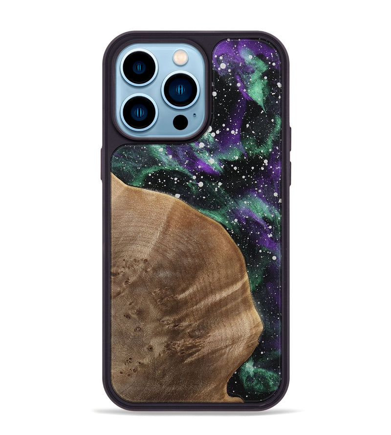 iPhone 14 Pro Max Wood Phone Case - Lezlee (Cosmos, 741697)