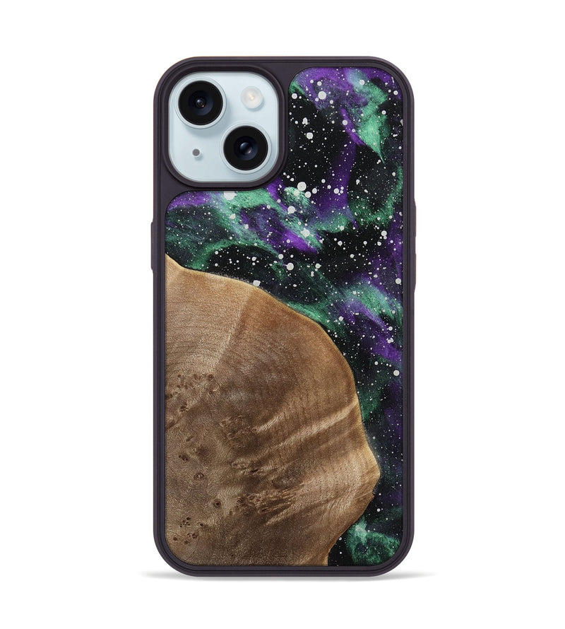 iPhone 15 Wood Phone Case - Lezlee (Cosmos, 741697)