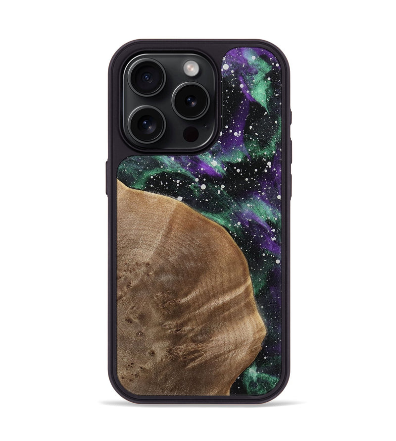 iPhone 15 Pro Wood Phone Case - Lezlee (Cosmos, 741697)