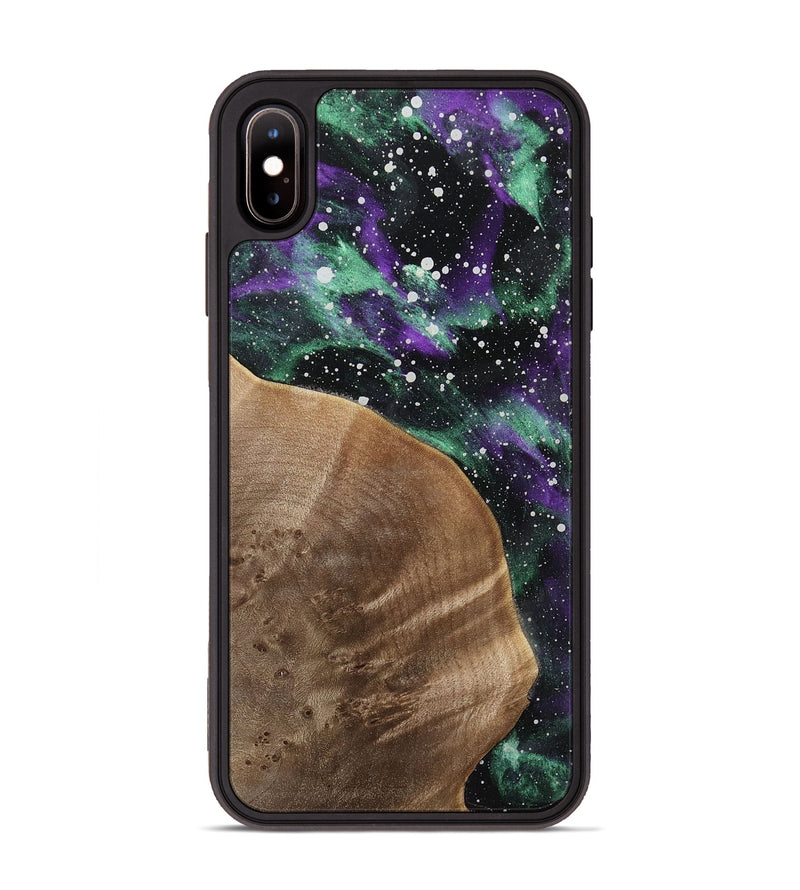 iPhone Xs Max Wood Phone Case - Lezlee (Cosmos, 741697)