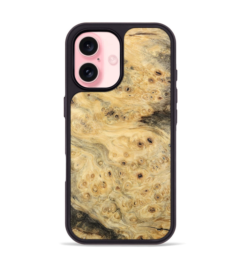 iPhone 16 Wood Phone Case - Viki (Wood Burl, 741698)