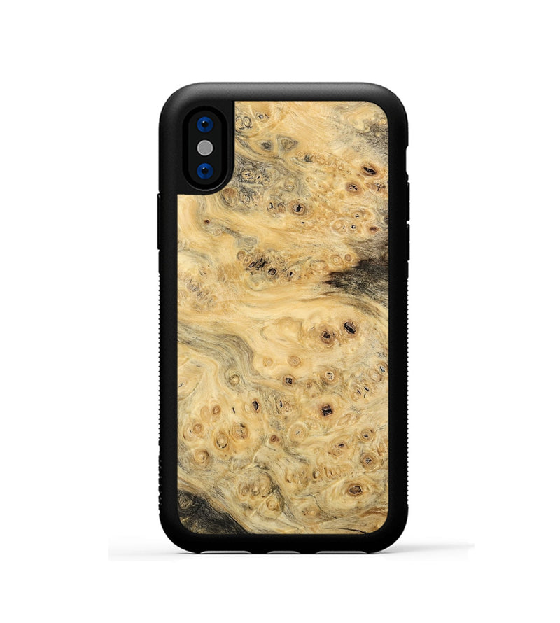 iPhone Xs Wood Phone Case - Viki (Wood Burl, 741698)