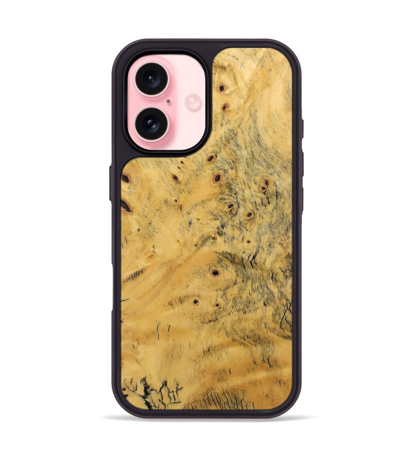 iPhone 16 Wood Phone Case - Miran (Wood Burl, 741699)