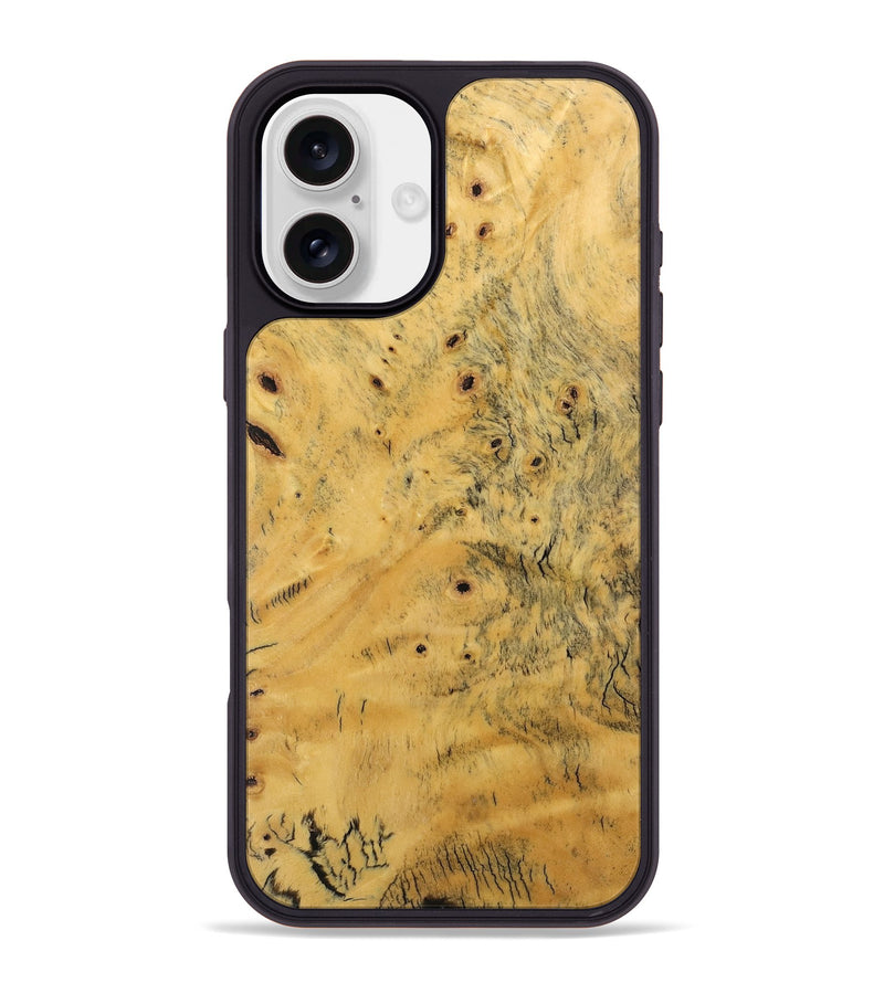 iPhone 16 Plus Wood Phone Case - Miran (Wood Burl, 741699)