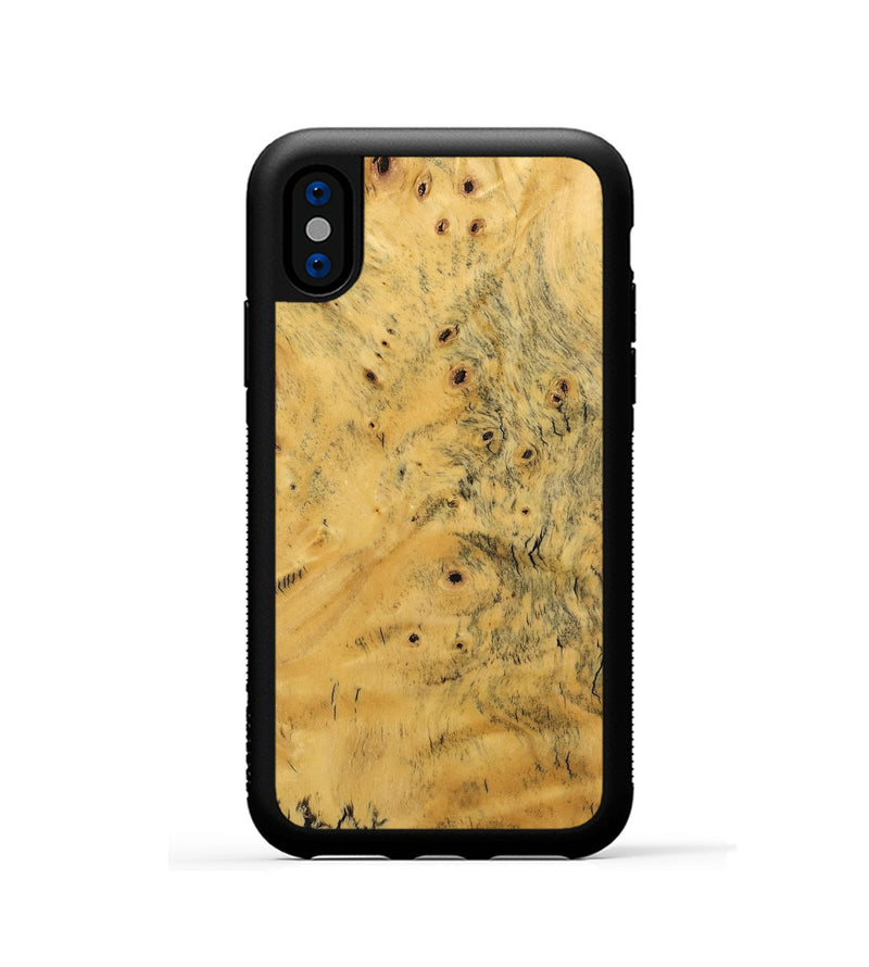 iPhone Xs Wood Phone Case - Miran (Wood Burl, 741699)