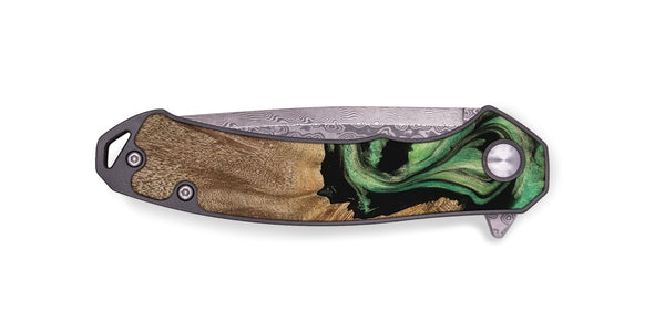 EDC Wood Pocket Knife - Adele (Green, 741700)