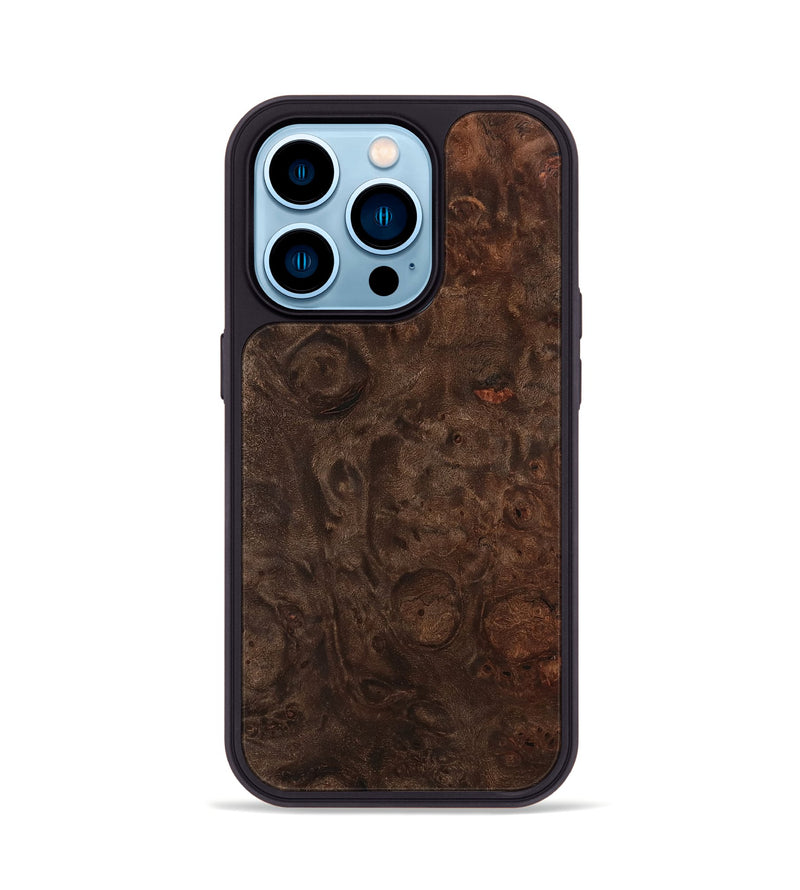 iPhone 14 Pro Wood Phone Case - Yoselin (Wood Burl, 741702)