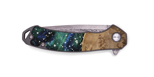 EDC Wood Pocket Knife - Brittni (Cosmos, 741705)