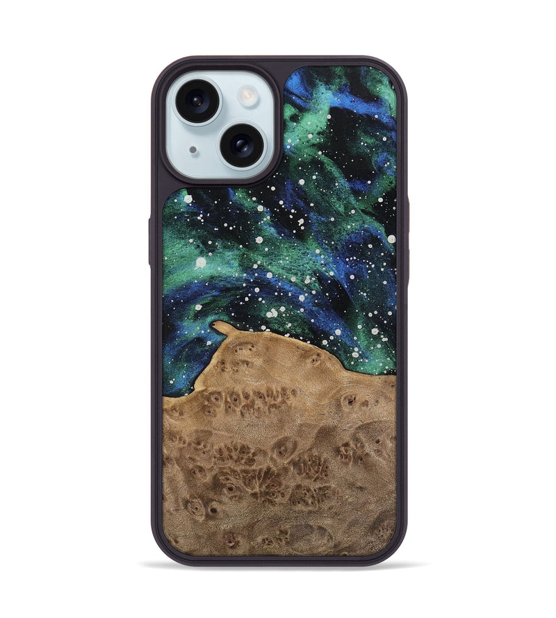 iPhone 15 Wood Phone Case - Brittni (Cosmos, 741705)