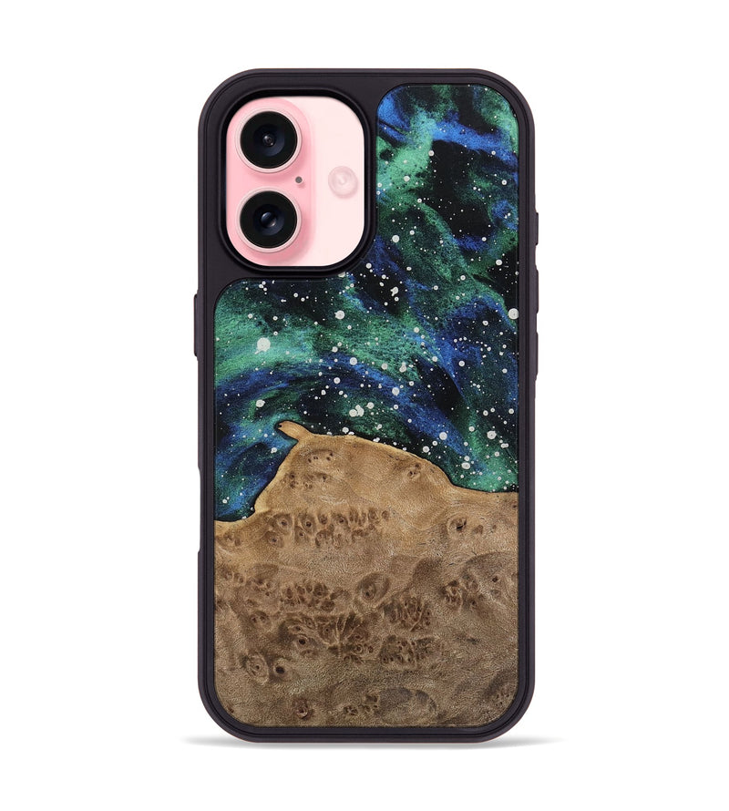 iPhone 16 Wood Phone Case - Brittni (Cosmos, 741705)