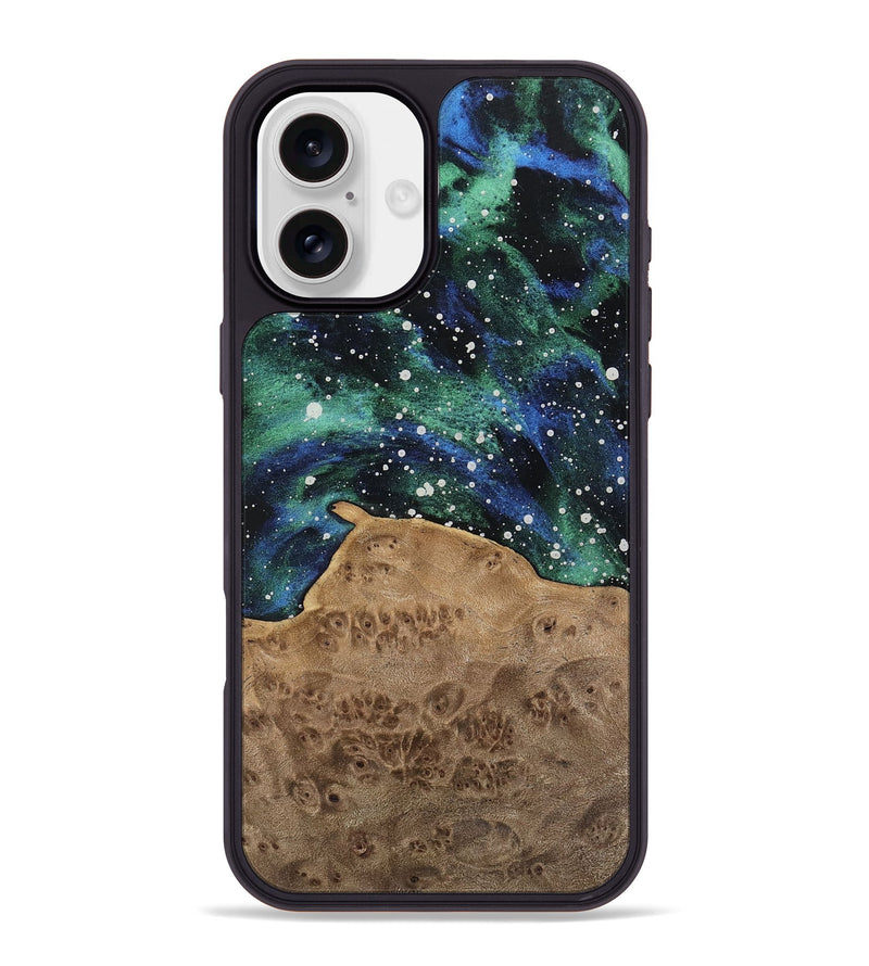 iPhone 16 Plus Wood Phone Case - Brittni (Cosmos, 741705)