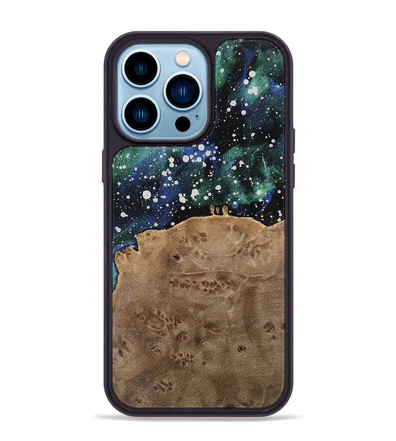 iPhone 14 Pro Max Wood Phone Case - Johnnie (Cosmos, 741711)