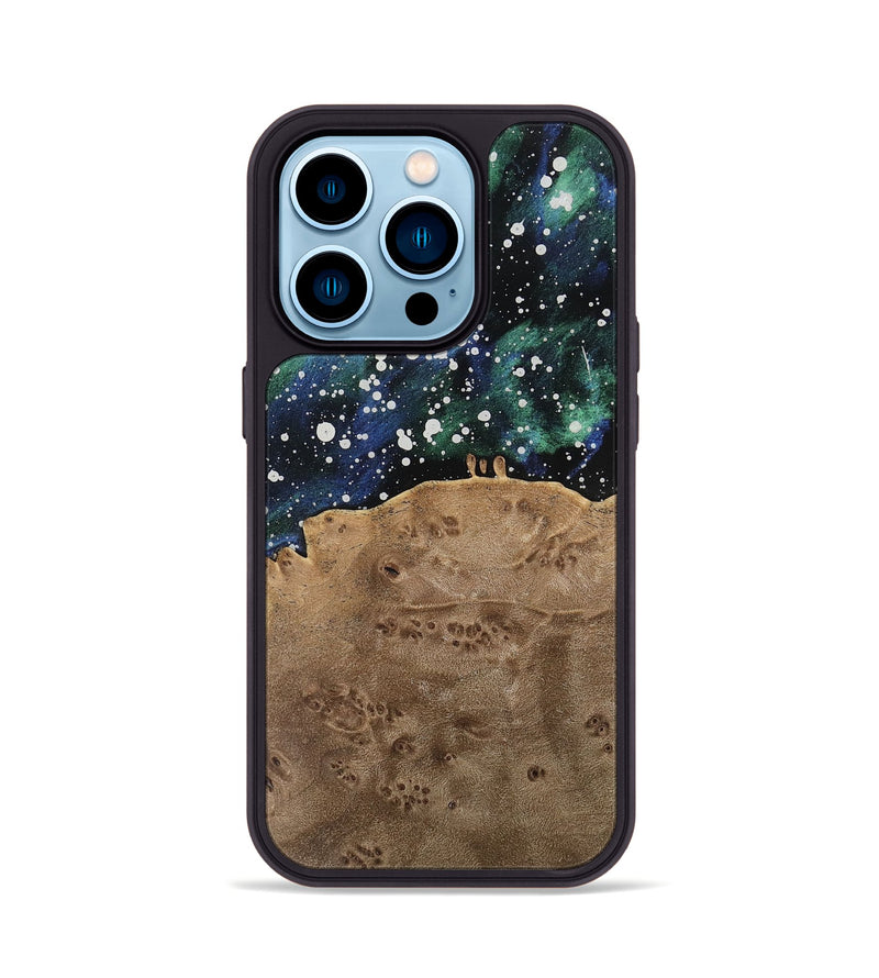 iPhone 14 Pro Wood Phone Case - Johnnie (Cosmos, 741711)