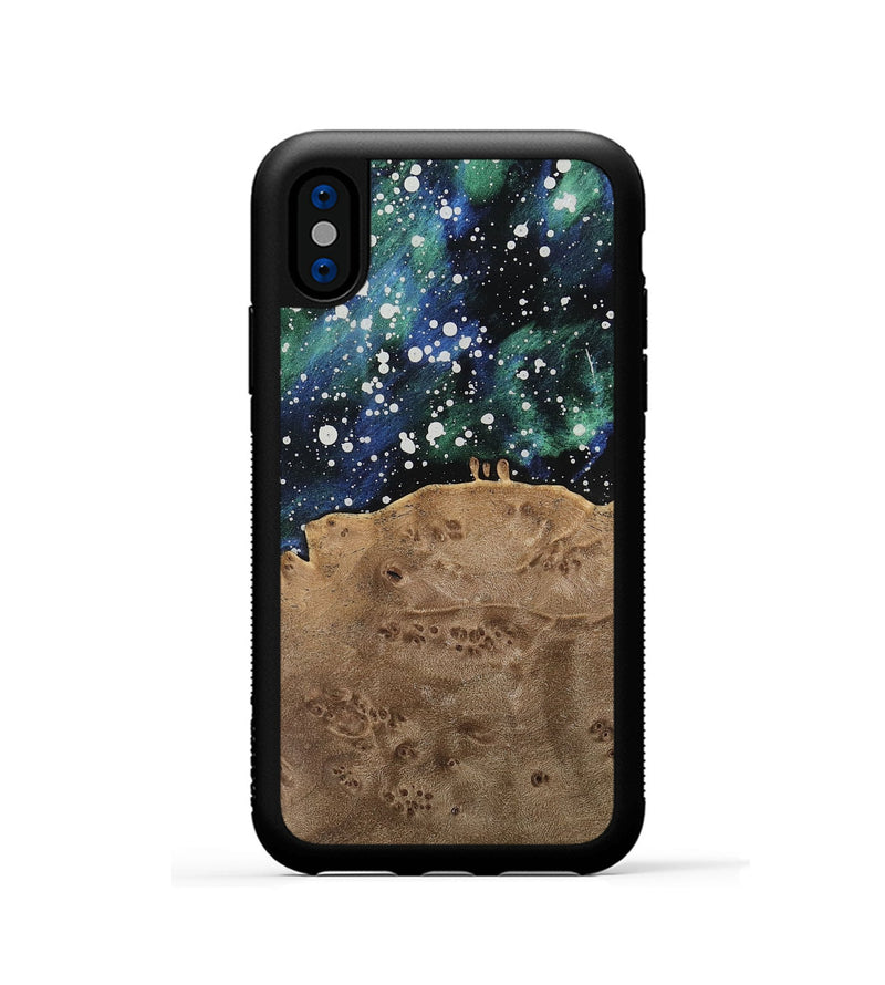 iPhone Xs Wood Phone Case - Johnnie (Cosmos, 741711)