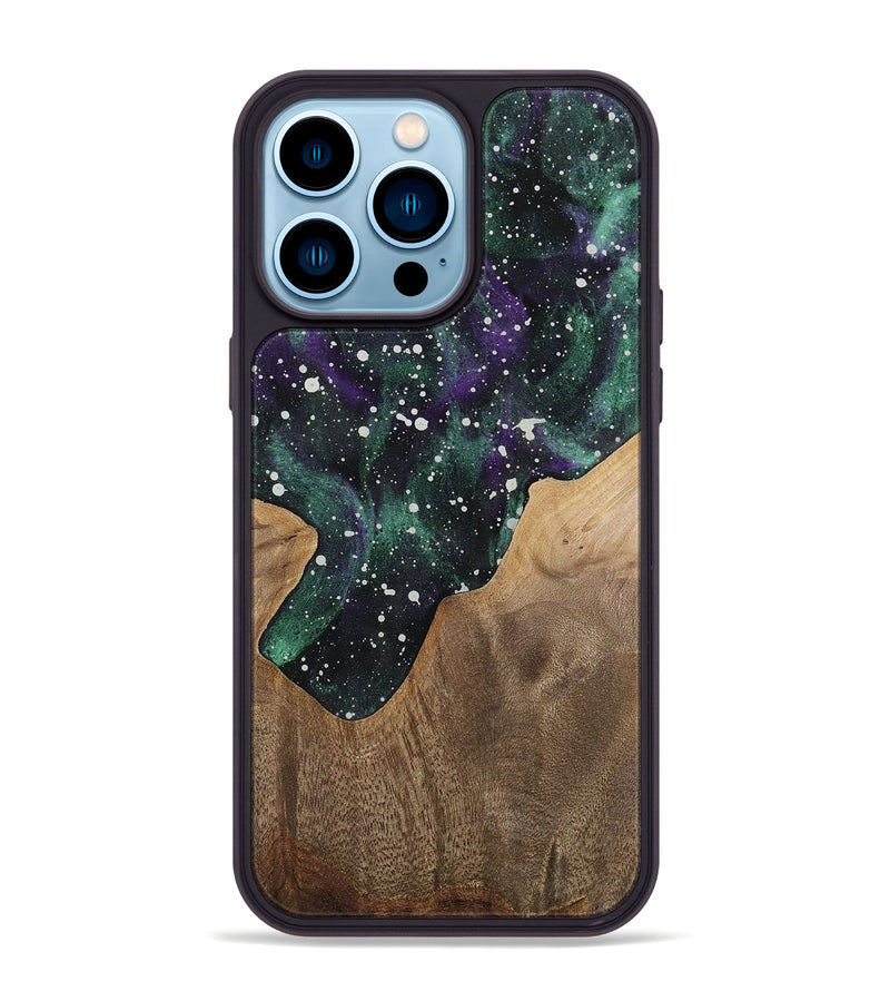 iPhone 14 Pro Max Wood Phone Case - Hiroki (Cosmos, 741712)