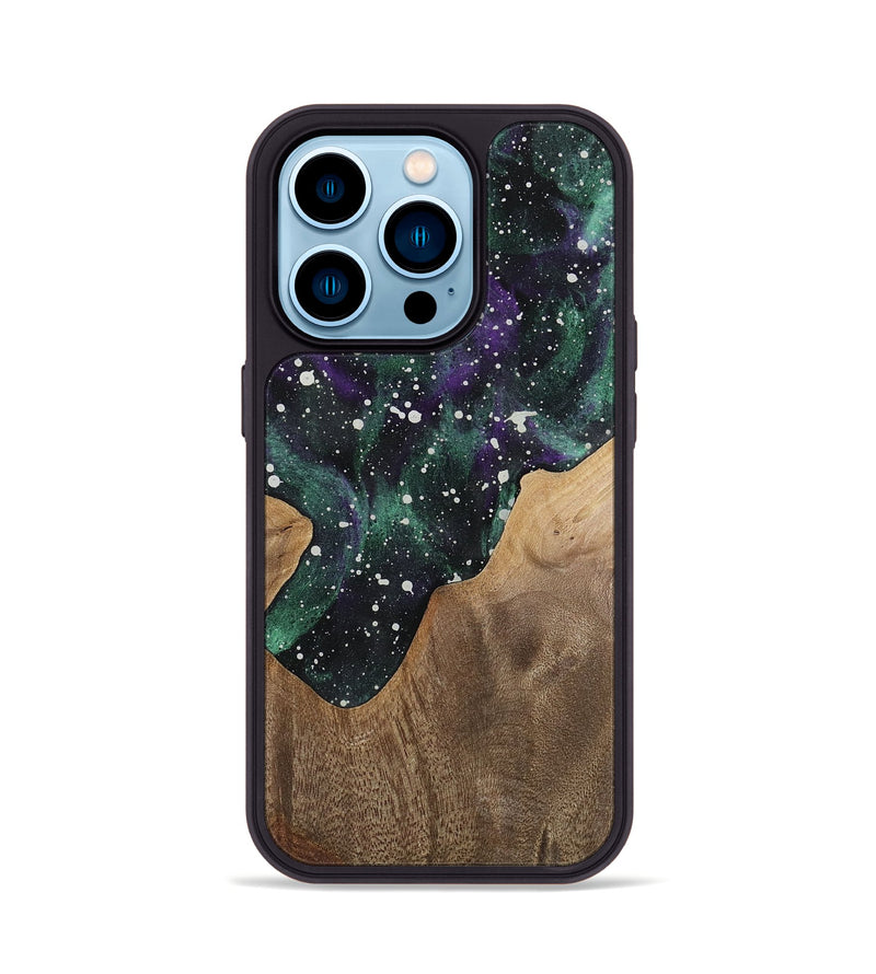 iPhone 14 Pro Wood Phone Case - Hiroki (Cosmos, 741712)