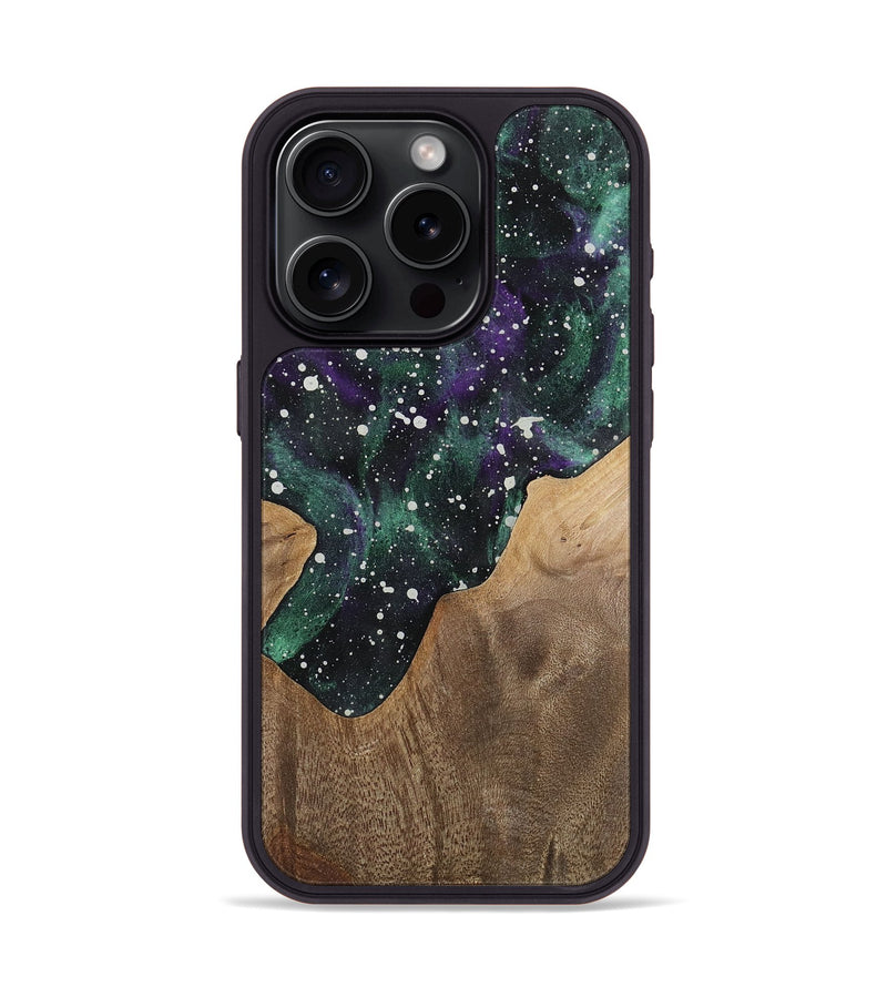 iPhone 15 Pro Wood Phone Case - Hiroki (Cosmos, 741712)