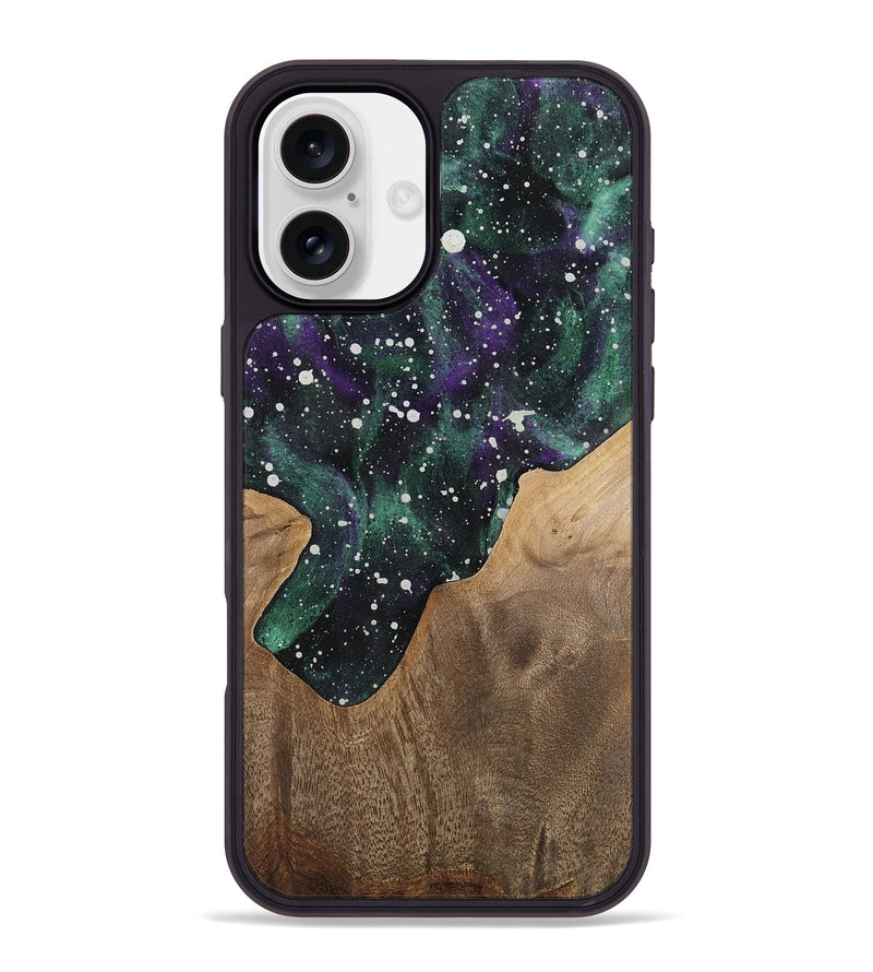 iPhone 16 Plus Wood Phone Case - Hiroki (Cosmos, 741712)