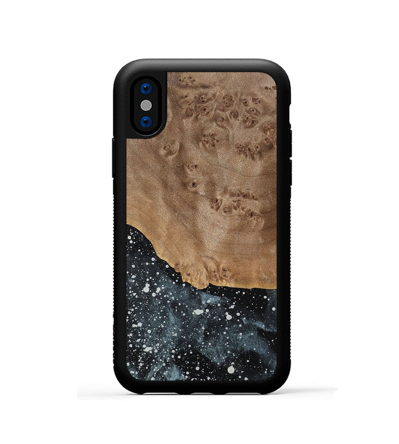 iPhone Xs Wood Phone Case - Gaston (Cosmos, 741717)