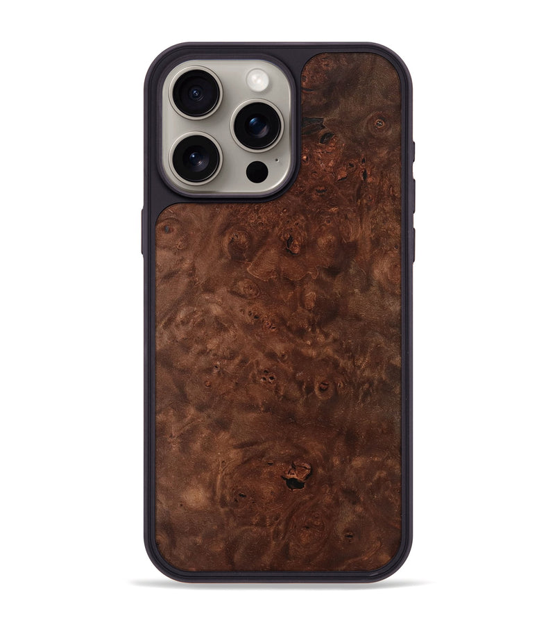 iPhone 15 Pro Max Wood Phone Case - Braelyn (Wood Burl, 741719)