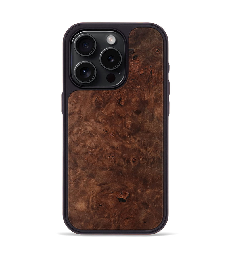 iPhone 15 Pro Wood Phone Case - Braelyn (Wood Burl, 741719)