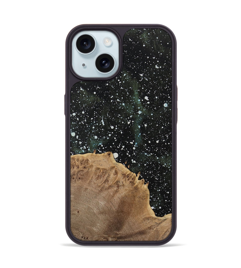 iPhone 15 Wood Phone Case - Willow (Cosmos, 741720)