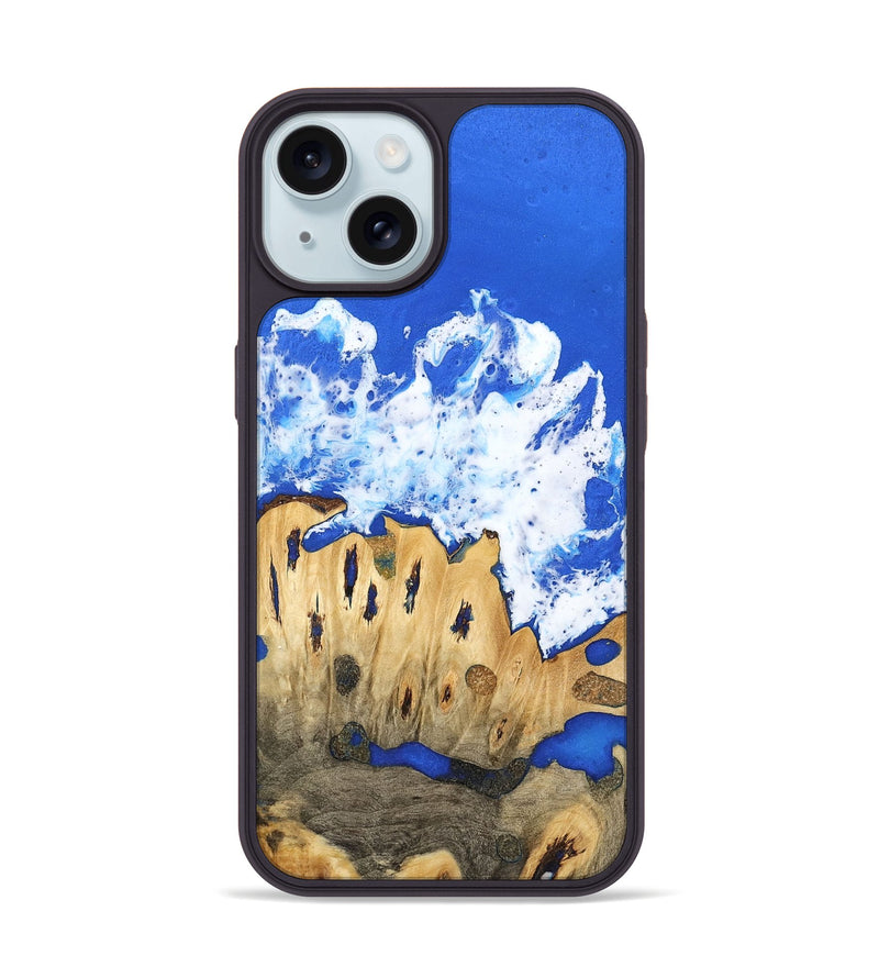 iPhone 15 Wood Phone Case - Aggy (Coastal, 741727)