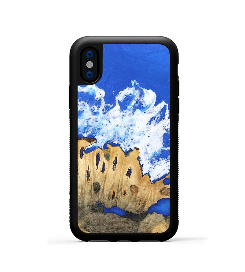 iPhone Xs Wood Phone Case - Aggy (Coastal, 741727)