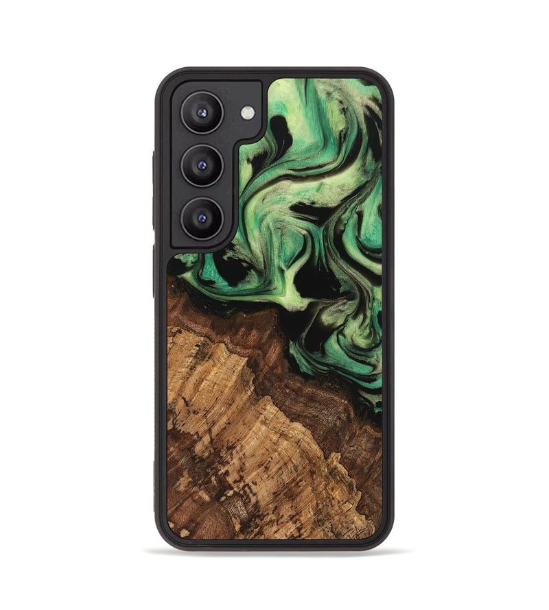 Galaxy S23 Wood Phone Case - Kaeden (Green, 741728)