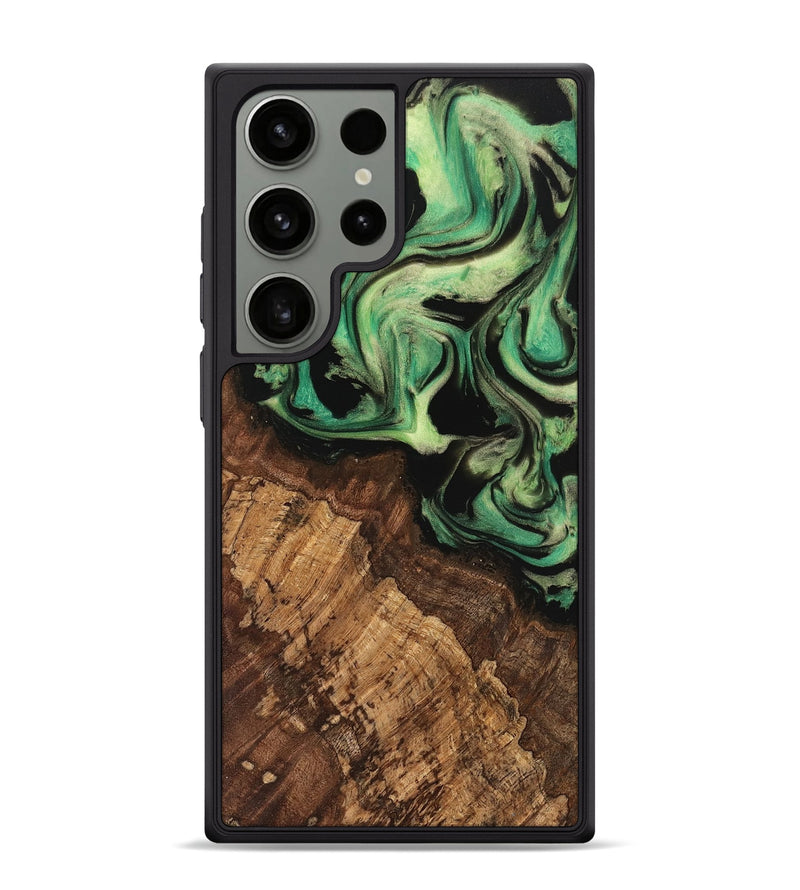 Galaxy S24 Ultra Wood Phone Case - Kaeden (Green, 741728)