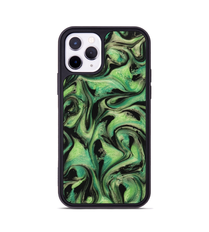 iPhone 11 Pro ResinArt Phone Case - Tamma (Green, 741730)