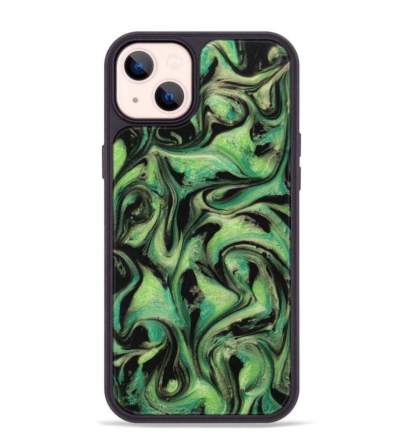 iPhone 14 Plus ResinArt Phone Case - Tamma (Green, 741730)