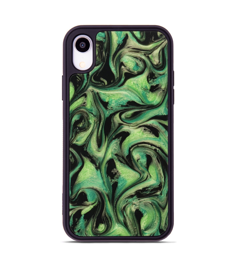 iPhone Xr ResinArt Phone Case - Tamma (Green, 741730)