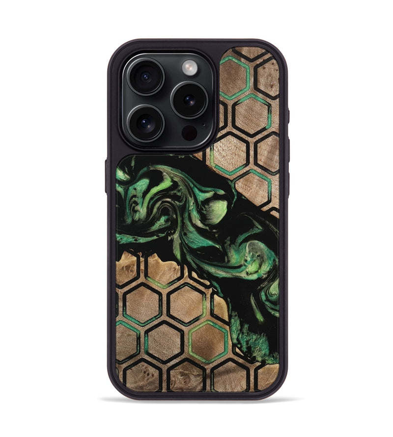 iPhone 15 Pro Wood Phone Case - Fwpreg (Pattern, 741731)