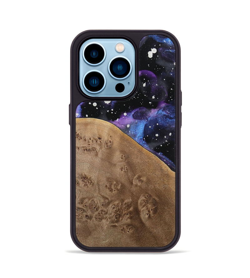 iPhone 14 Pro Wood Phone Case - Gudrun (Cosmos, 741738)