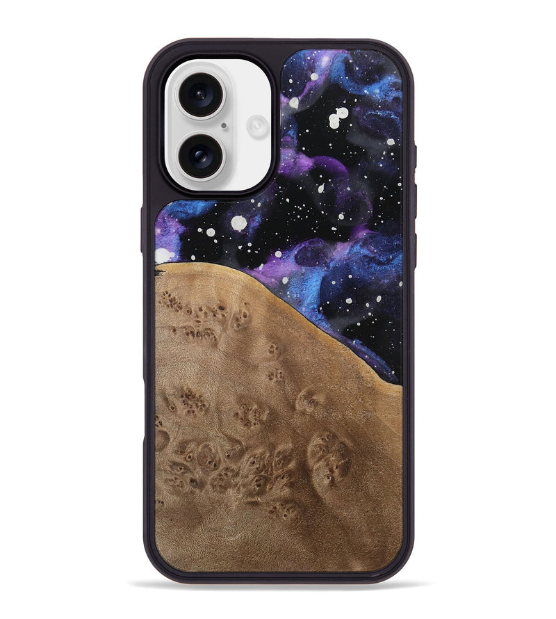 iPhone 16 Plus Wood Phone Case - Gudrun (Cosmos, 741738)