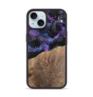 iPhone 15 Wood Phone Case - Sena (Cosmos, 741739)