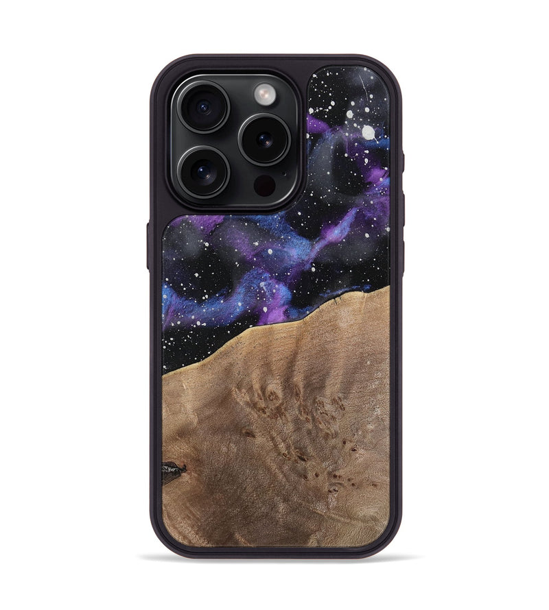 iPhone 15 Pro Wood Phone Case - Sena (Cosmos, 741739)