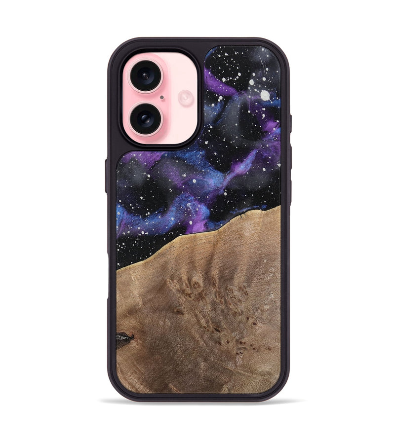 iPhone 16 Wood Phone Case - Sena (Cosmos, 741739)