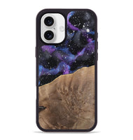 iPhone 16 Plus Wood Phone Case - Sena (Cosmos, 741739)